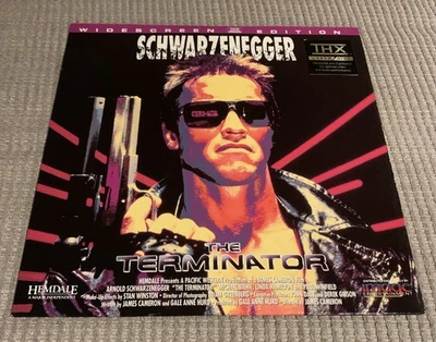 The Terminator (Laserdisc) THX Widescreen Arnold Schwarzenegger ORIGINAL MONO! - Image 1 of 2