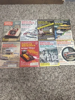 Popular Mechanics Lot Of 8 (1969) - Image 1 of 4
