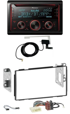 Pioneer 2DIN MP3 DAB USB CD Bluetooth Autoradio für Nissan Qashqai 2007-2013 - Bild 1 von 4