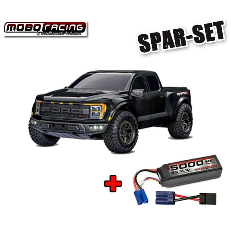 Traxxas 101076-4 Ford Raptor-R 4x4 VXL Pro-Scale RTR Brushless + 3S Akku Schwarz - Bild 1 von 1