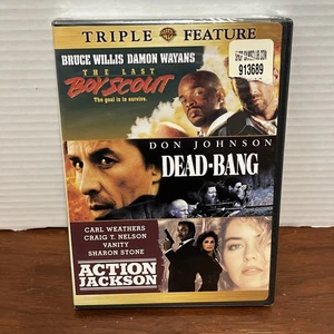 The Last Boy Scout / Dead-Bang / Action Jackson (DVD) New Sealed - OOP - 2006 - Picture 1 of 10