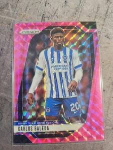 2024-25 Panini Prizm Premier League - Carlos Baleba #174 Pink Mosaic Prizm - Imagen 1 de 2