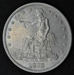 1878 S - Dollaro commerciale - FDC a scelta - Foto 1 di 5