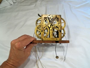Antico movimento orologio Seth Thomas per ricambi o riparazioni #20 - Foto 1 di 10