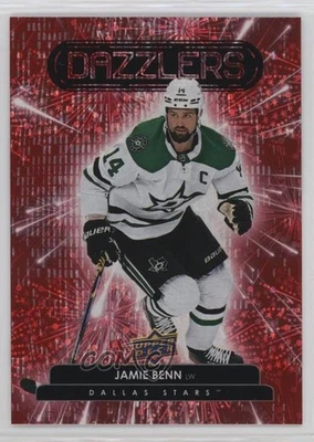 2022-23 Upper Deck Series 1 Dazzlers Red Jamie Benn #DZ-47 - Image 1 of 2