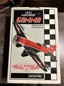 1932 Northrop Gamma Ertl Collectibles Ace Hardware Die-Cast Metal Locking Bank - Picture 1 of 3