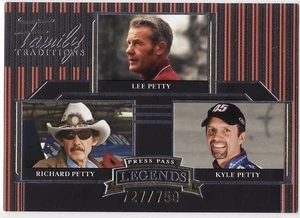 2005 Press Pass Legends Gold Parallel Card #47G #'ed/750 Petty Family - Picture 1 of 1