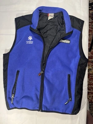 Chaqueta de esquí Spyder para hombre talla M chaqueta al aire libre, cremallera sin mangas púrpura Foto 1 de 4