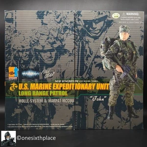 1:6 Dragon US Marine MEU Long Range Patrol John Desert MARPAT Version 12" Figure - Picture 1 of 9