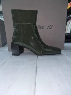 Laura Bellariva Womens Green Ankle Boots Size Eu38 LBR19 - Image 1 of 4
