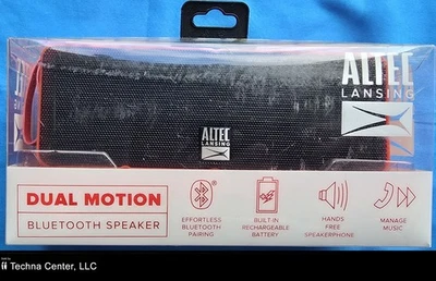 Altavoz Bluetooth de doble movimiento Altec Lansing, rojo, #IMW140-RED Foto 1 de 4