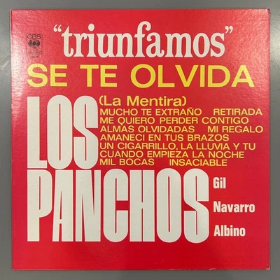 Los Panchos – Triunfamos / Se Te Olvida (1982) CBS LP Latin Bolero M /VG+ - Image 1 of 4