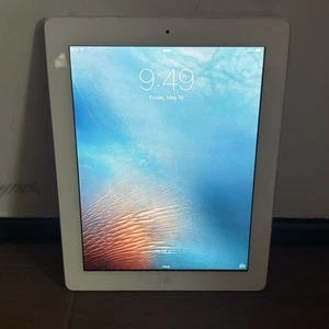 Apple iPad 2 A1395 - 16 GB, solo Wi-Fi, iOS 9.3.5 - blanco - Imagen 1 de 6