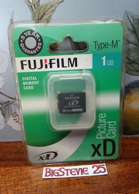 FujiFilm 1gb Type M Picture Card Very Rare Still Sealed FREE POST - Image 1 of 2