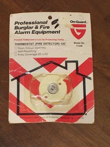 Professional Burglar & Fire Alarm Equipment Thermostat Fire Detector 190° - Picture 1 of 6