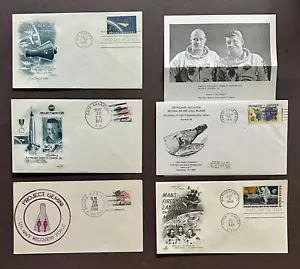 StampTLC US Project Mercury Gemini First Space Rendezvous Glenn Cooper 1962 1965 - Imagen 1 de 10