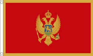 Montenegro Large Flag (8ft x 5ft) - Picture 1 of 1