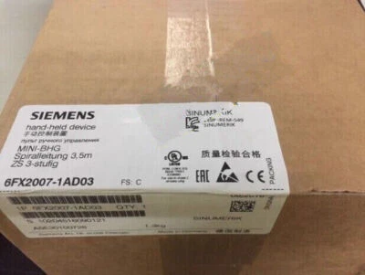 6FX2007-1AD03 1PCS NEW SIEMENS HandHeld Unit 6FX2007-1AD03 - Image 1 of 3