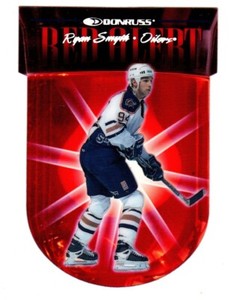 1997-98 Donruss RED ALERT #2 Ryan Smyth SERIAL #3860/5000 EDMONTON OILERS
