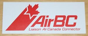 Air BC Air Canada Connector Airline Sticker