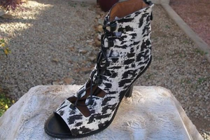 Derek Lam 10 Crosby Inga Schnür-Sandalen Kalbshaar Größe [8] - Bild 1 von 10