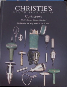 CHRISTIE’S Corkscrews The Dr. Bernard Watney Collection – 5/14/1997 - Picture 1 of 1