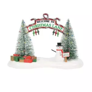 Reparto 56 A Cancello Natalizio Festivo 6007268 Villaggio Neve 2021 Nuovo Spedizione Gratuita - Foto 1 di 1