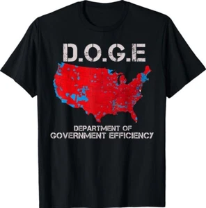 Doge Department Of Government Efficiency Present Gift Unisex T-Shirt - Picture 1 of 3