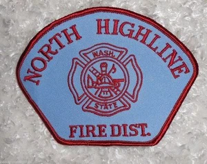North Highline Fire Dist Patch - Washington - 5" x 3 3/4" - Bild 1 von 1