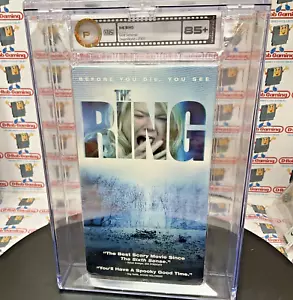 2002 The Ring New & Sealed VHS Dream Works Naomi Watts P1 GRADED Horror Film - Foto 1 di 9