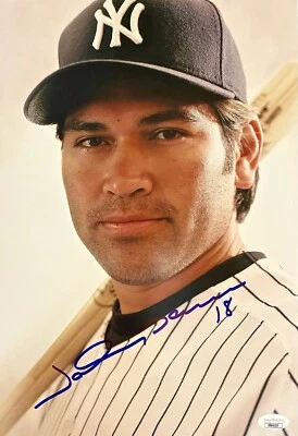 JOHNNY DAMON Autograph SIGNED 9x14 PHOTO N.Y. YANKEES JSA CERTIFIED AUTHENTIC - Image 1 of 4