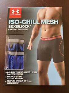 UNDER ARMOUR 1277276 3XL ISO-CHILL MESH 6" MENS BOXERJOCK MSRP $25 ROYAL BLUE
