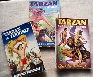 TARZAN by Edgar Rice Burroughs – 3 vintage paperbacks - Bild 1 von 7