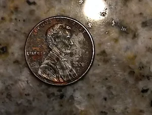 2001 D ERROR PENNY PLANCHET - Picture 1 of 5