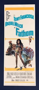 FATHOM (1967) Original 14x36 Insert - Picture 1 of 6