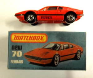 Matchbox 1980 No.70 Ferrari in original box. - Picture 1 of 15