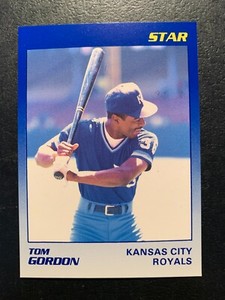 Tom Gordon  1989  STAR COMPANY Hitting Card #11 of 11  KANSAS CITY ROYALS