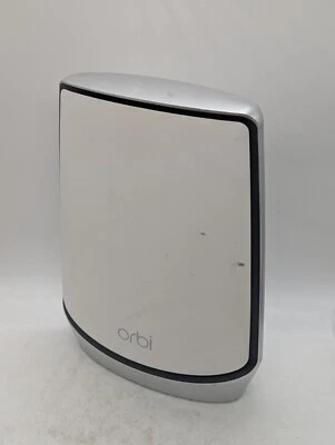 NETGEAR Orbi RBS850 add-on satellite tri-band WiFi 6 11AX AX6000 NO CABLE/READ - Image 1 of 4