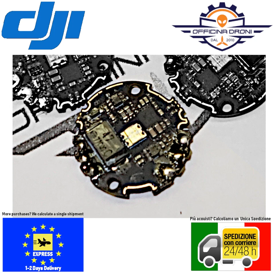 DJI Spark 1x Esc Part Recambio Original Con LED - Imagen 1 de 2