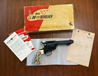 1961 Hahn Crosman Series 45 Bb Single Action Co2 Revolver W/ Box & Inserts Mt-