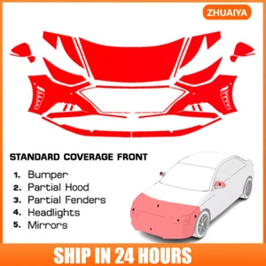 PreCut Paint Protection Film Clear Bra PPF Kit For Hyundai Sonata 2020-2023 - Picture 1 of 7