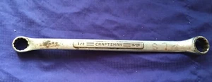 LS0060 Craftsman USA 1/2 - 9/16" =v= SAE Double Box End Wrench - Picture 1 of 2