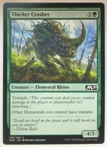 MTG Thicket Crasher Core Set 2020 196/280 Regular Common - Picture 1 of 1
