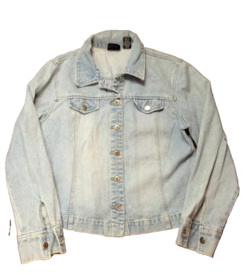 Chaqueta de mezclilla para mujer Ny Jeans talla L #0082 Foto 1 de 3