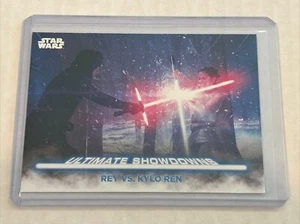 2021 Star Wars Battle Plans Ultimate Showdowns # US-6 Rey vs. Kylo Ren - Picture 1 of 2