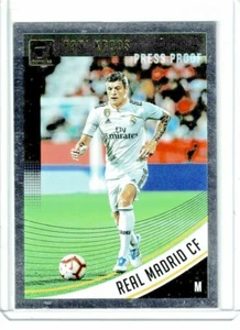 2019 Panini Donruss Soccer Toni Kroos (Real Madrid) Press Proof Silver - Picture 1 of 2