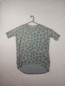LuLaRoe Disney Muppet Carly Dress with Kermit the Frog Print XS - Picture 1 of 11