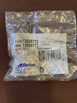 ACDELCO GENUINE TYRE PRESSURE MONITOR TPMS 13598773 SUITS HOLDEN HSV GTS VE VF - image 1 of 3