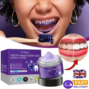 New Dental Restoration Mineral Powder, Mineral Tooth Powder, Teeth Whitening 50g - Bild 1 von 19