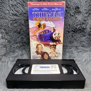 Thomas and the Magic Railroad VHS Tape 2000 Slipsleeve Alec Baldwin Peter Fonda - Picture 1 of 8